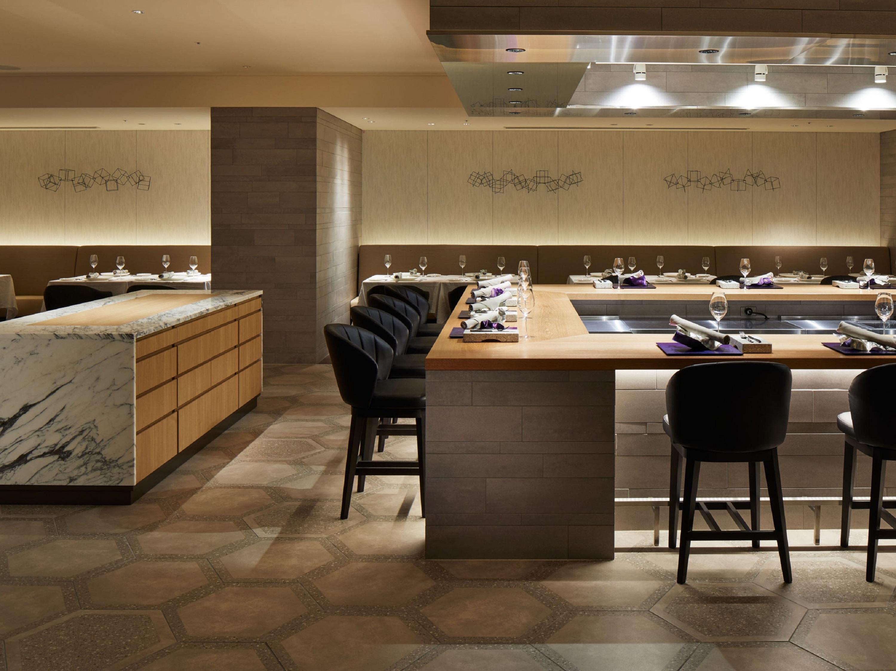 The Thousand Киото Экстерьер фото Interior of the restaurant