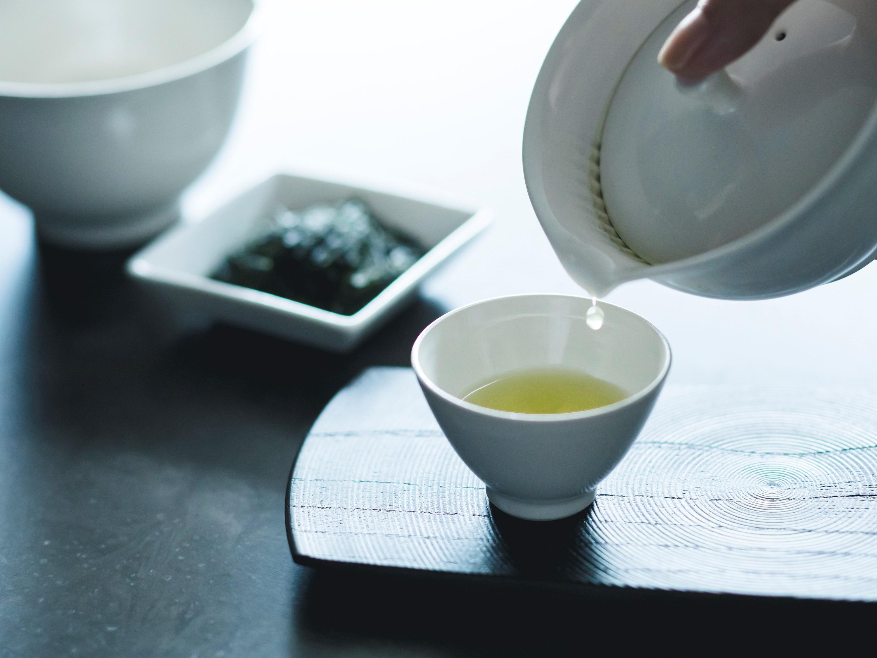The Thousand Киото Экстерьер фото A cup of Japanese green tea